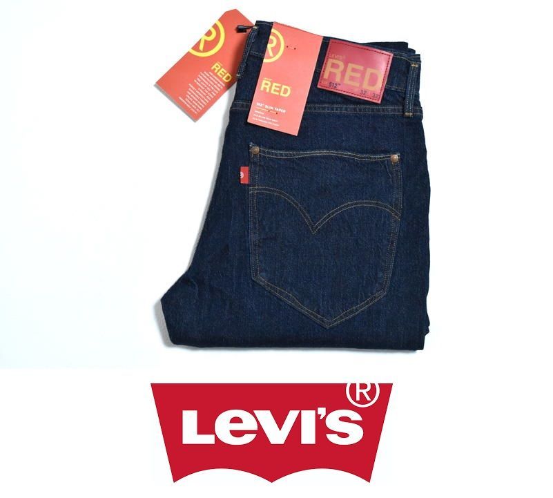 【5000円から！】LEVI’S RED / リーバイス レッド スリム レア W30 リーバイスレッド Levis RED 00S 1st Slim 立体裁断3Dデニム