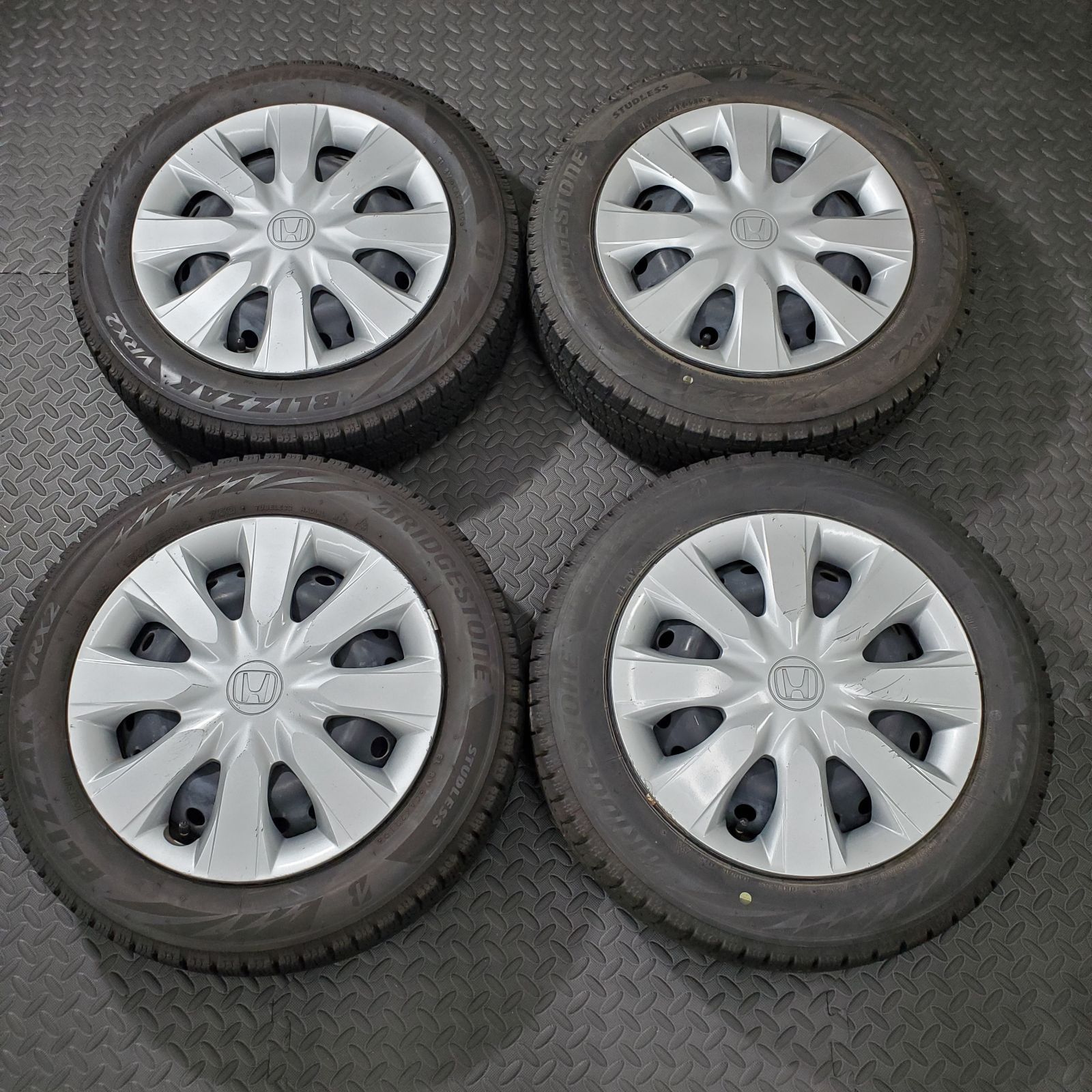 19年 155 65R14 ブリヂストン ブリザックVRX2 ホンダ JF1 N-BOX N-WGN スタッドレスタイヤ 1044R