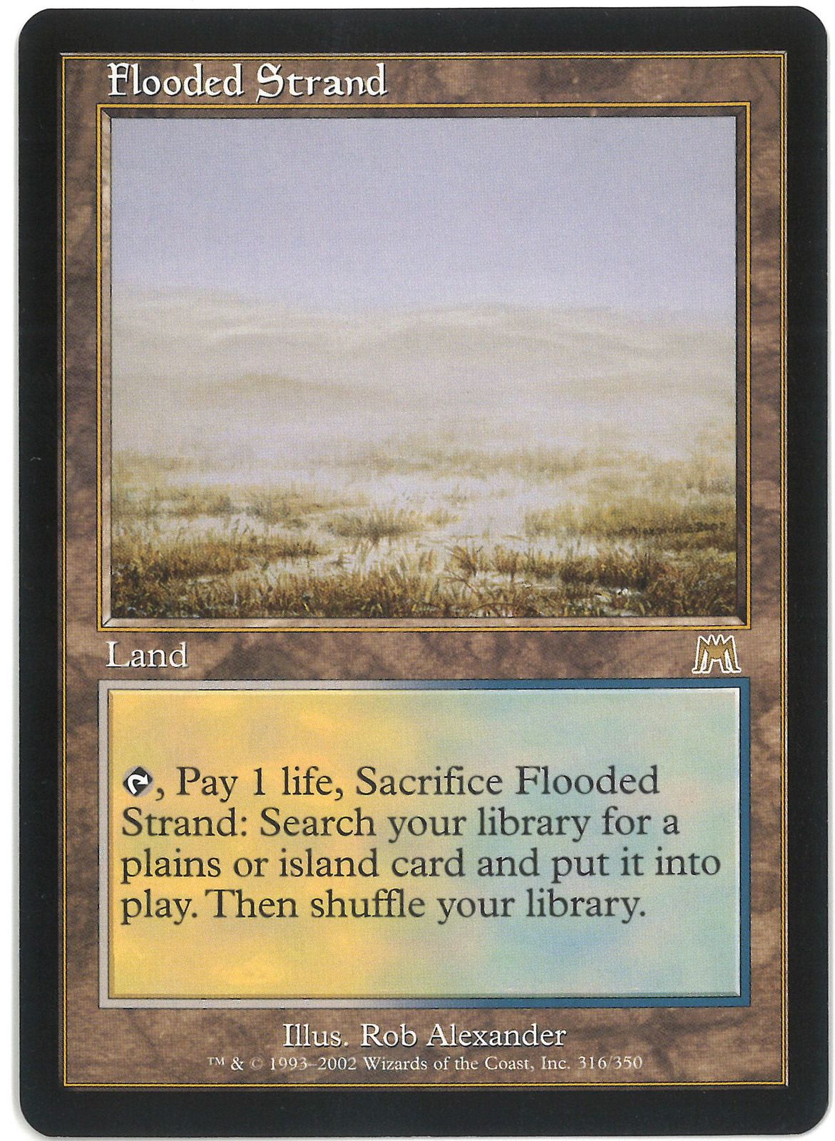 マジックザギャザリング 溢れかえる岸辺 MTG オンスロート ONS マジックザギャザリング 溢れかえる岸辺 MTG オンスロート ONS
