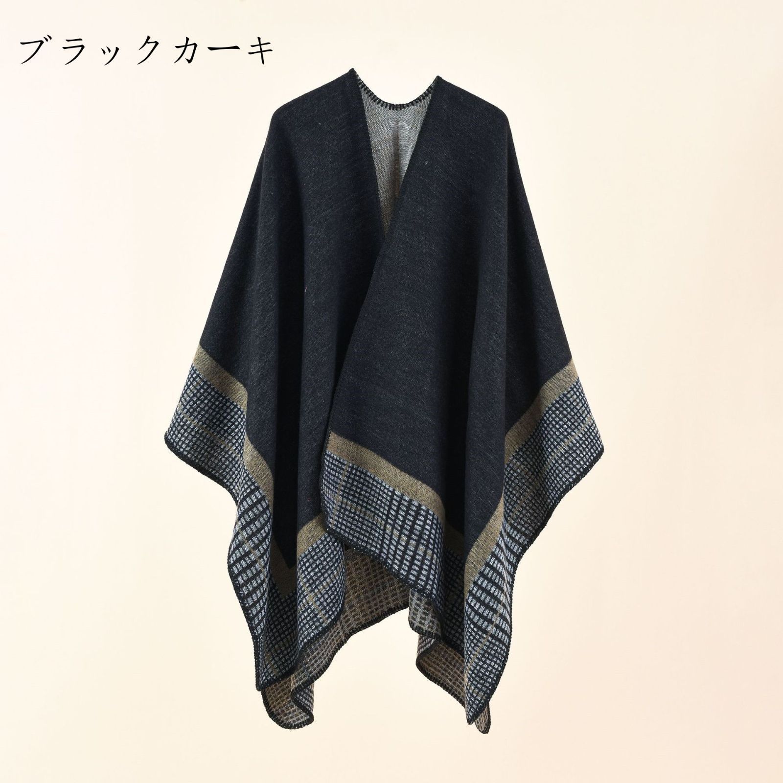 ポンチョ ポレロ ストール レディース 大判 ショール トップス