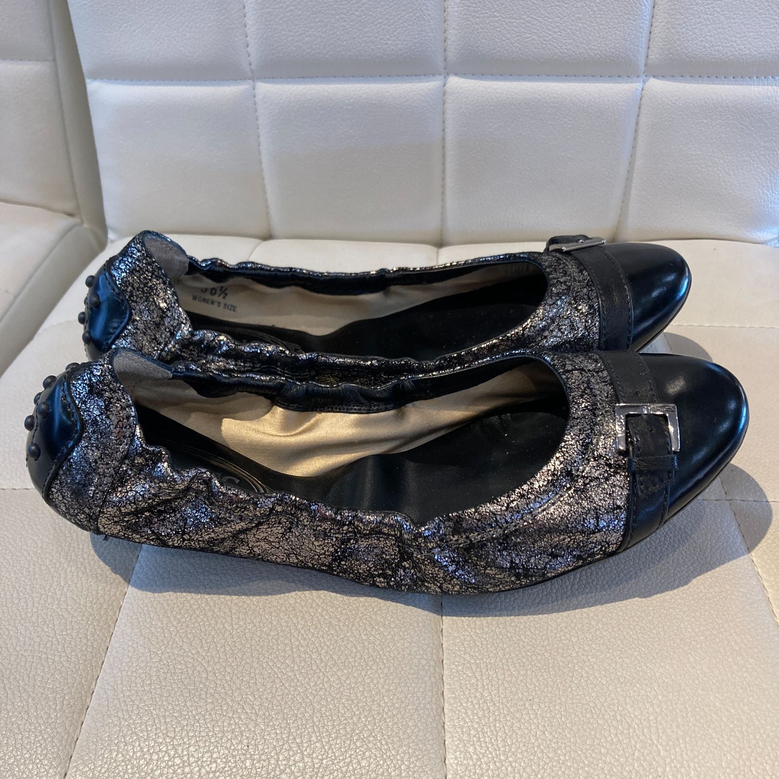TOD'S トッズ バレリーナバブル ドライビングシューズ フラット