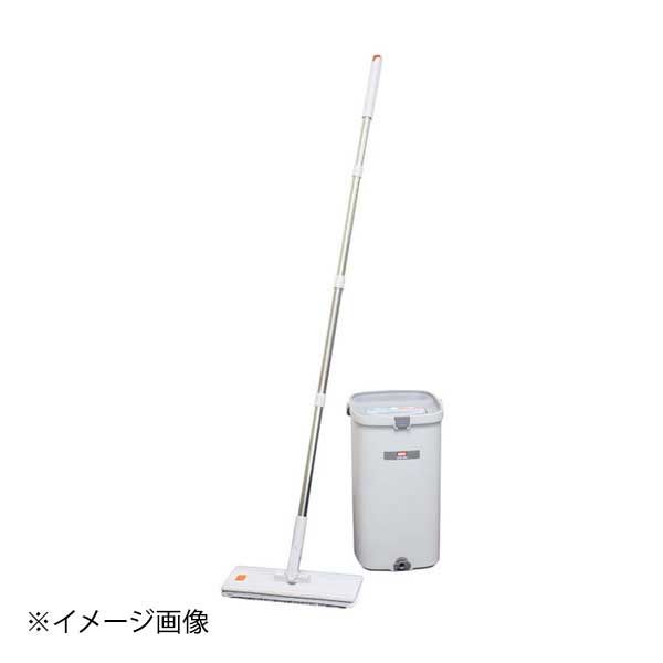 【新品】ピュアマスター 洗濯絞り機能付きマイクロファイバーモップ EBM-280