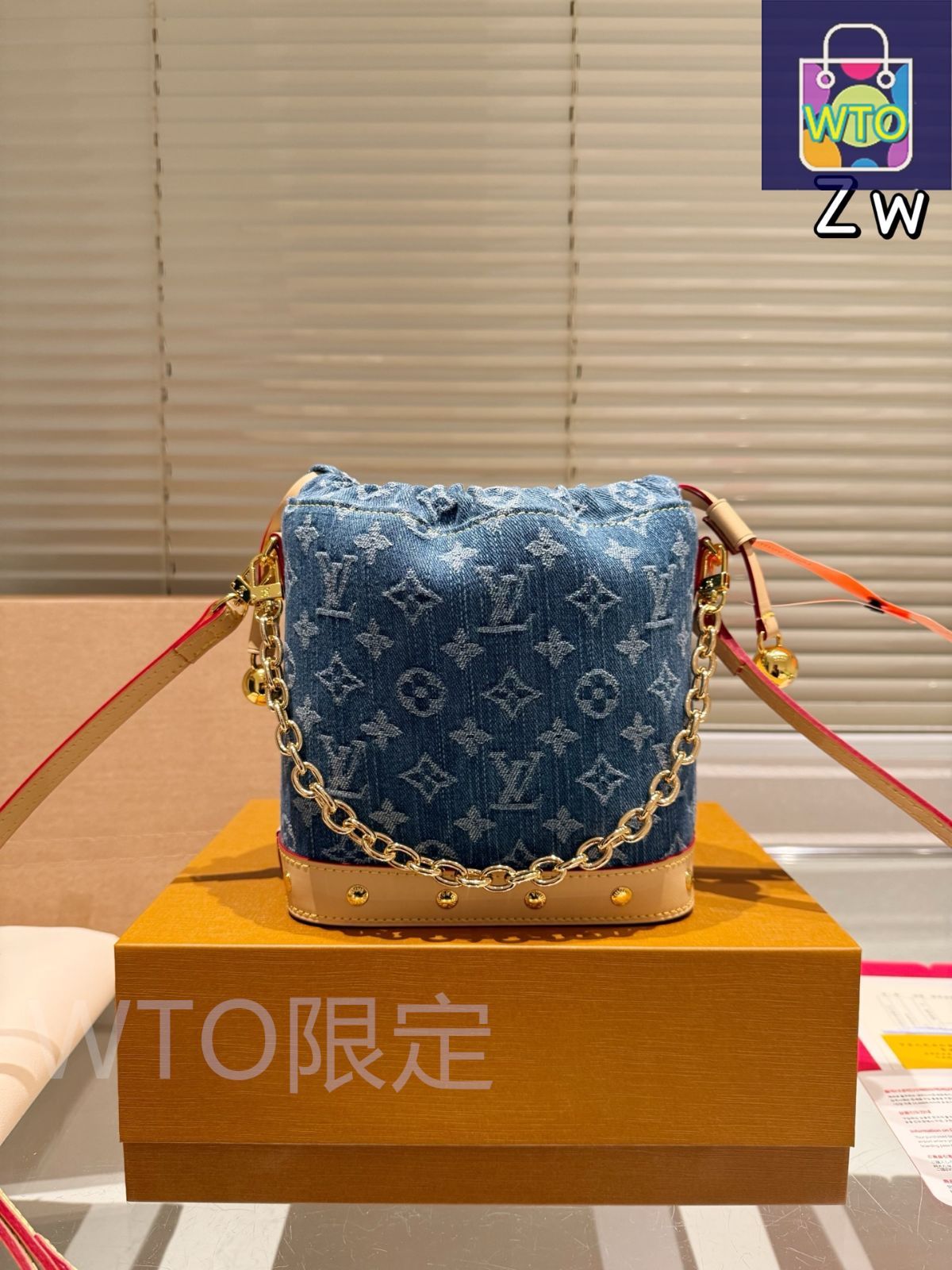 今日特価】LV Denim Nano No? ルイヴィトン デニム ナノノエ