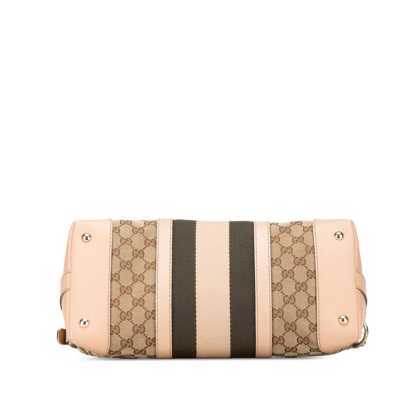 グッチ GGキャンバス ハンドバッグ ショルダーバッグ 2WAY