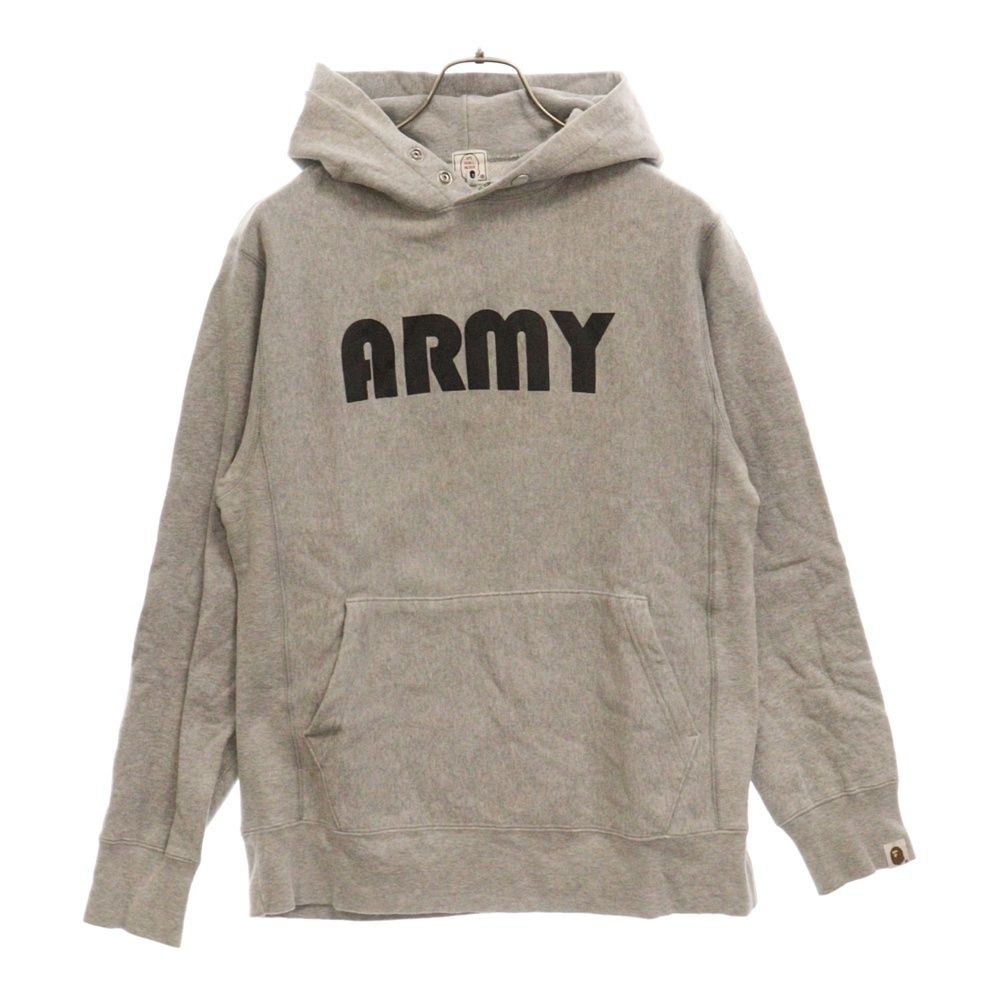 BABY MILO ARMY パーカー Sサイズ グレー BABY MILO ARMY パーカー Sサイズ グレー
