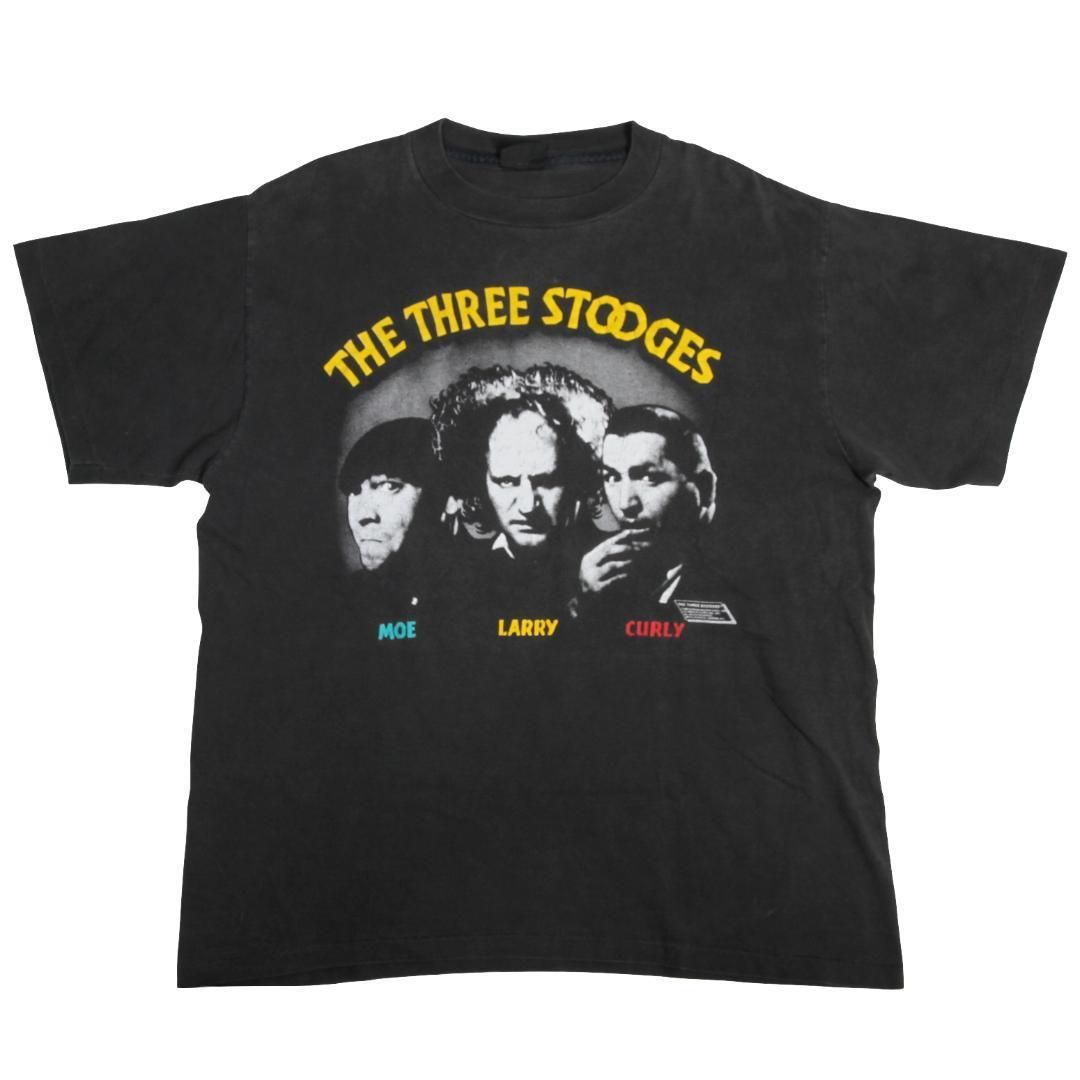 90s THE THREE STOODES Tシャツ 3バカ大将シングルステッチ Vintage