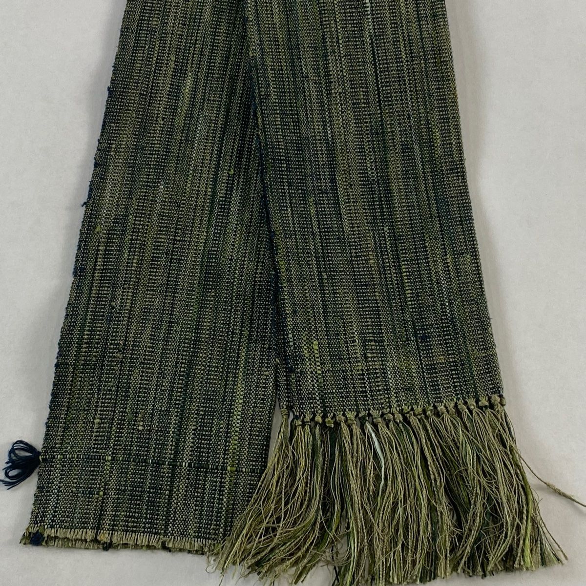 角帯 優品 灰緑 正絹