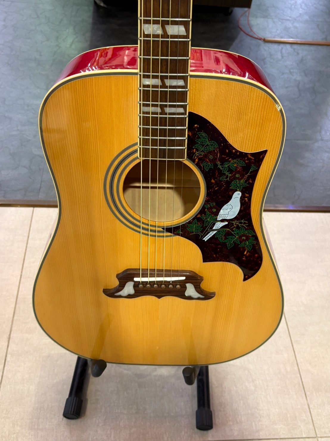 ◇Epiphone エピフォン アコースティックギター DOVE N ソフト