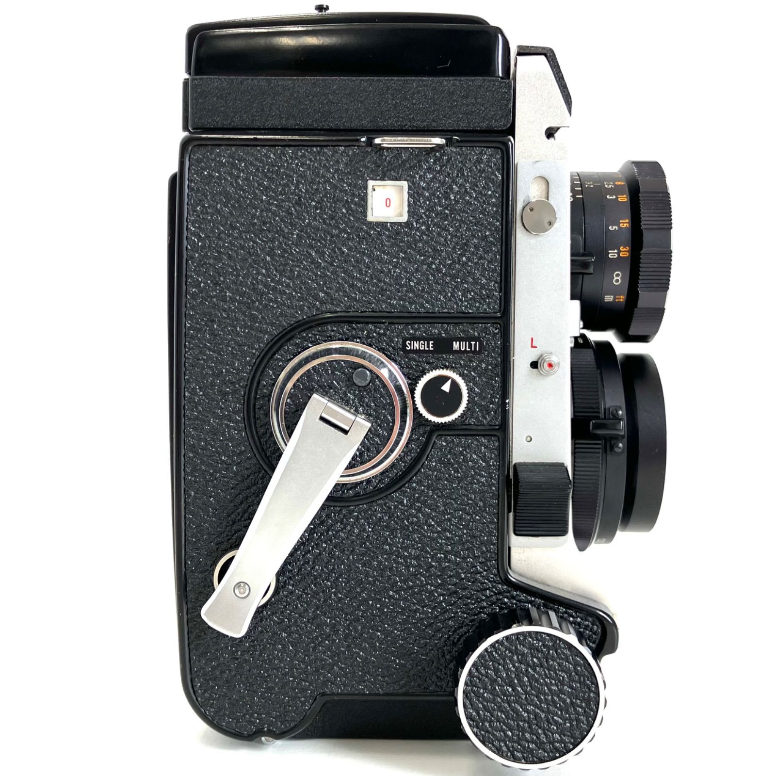 モルト貼替済 マミヤ MAMIYA C330 105mm F3.5 ブルードット - カメラ