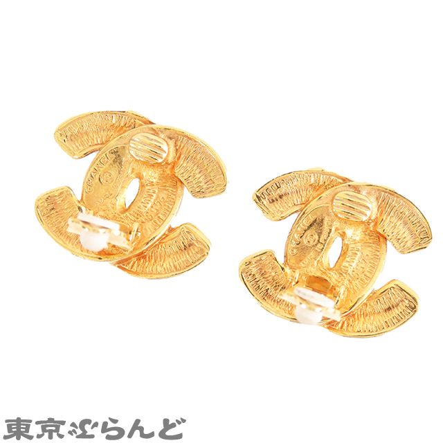 シャネル CHANEL イヤリング ヴィンテージ 2459 マトラッセ 片方のみ