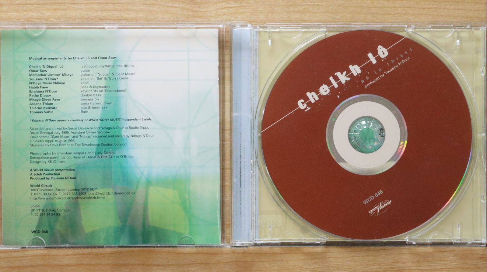 中古CD☆シェイク・ロー/Cheikh Lo□ Ne la thiass 【WCD046