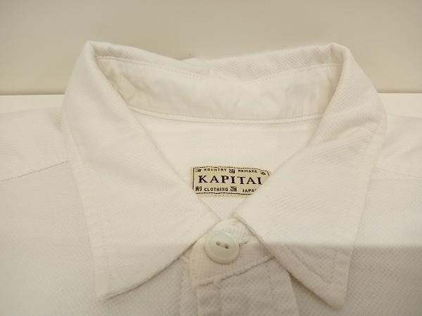 KAPITAL モールスキンCPOスラッピーシャツコート メンズ Sサイズ