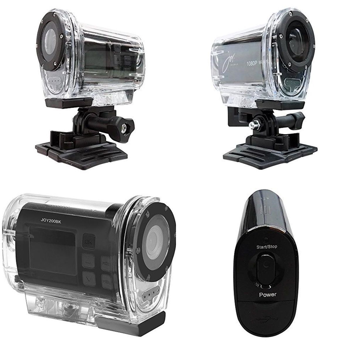 JOYEUX クリアランス 防水 フルハイビジョン アクションビデオカメラ