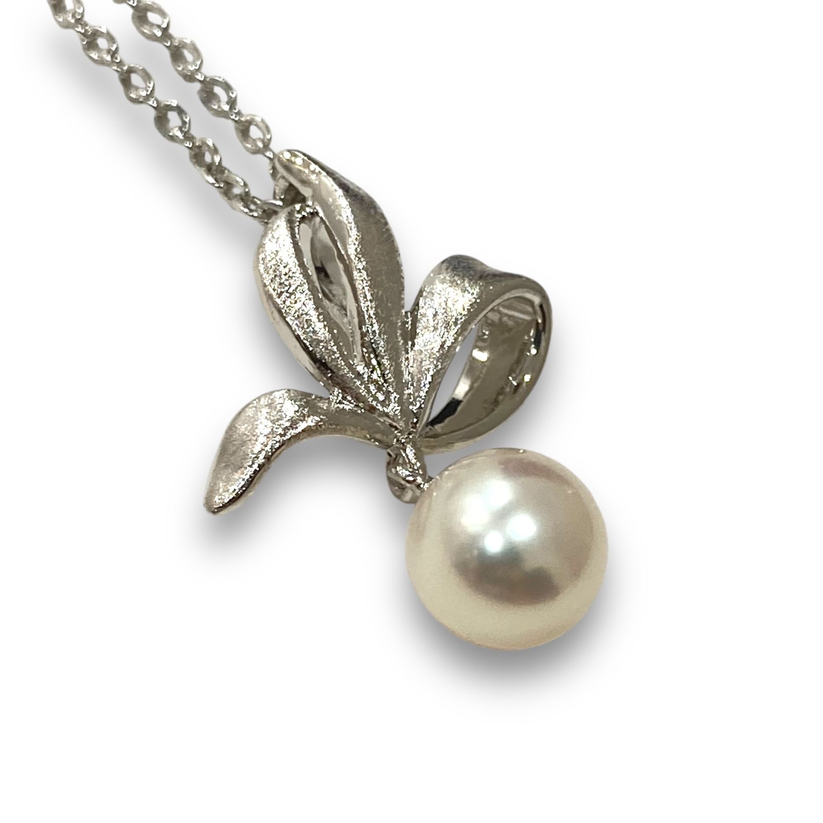 MIKIMOTO パールトップ SILVER ネックレス