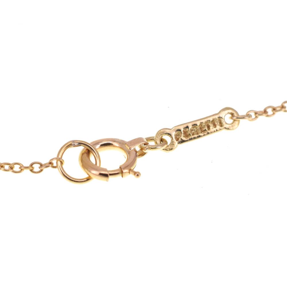 TIFFANY & CO. ティファニー ネックレス K18YG - 4800724D0017 TIFFANY&Co. ティファニー ビーン ネックレス K18イエロー
