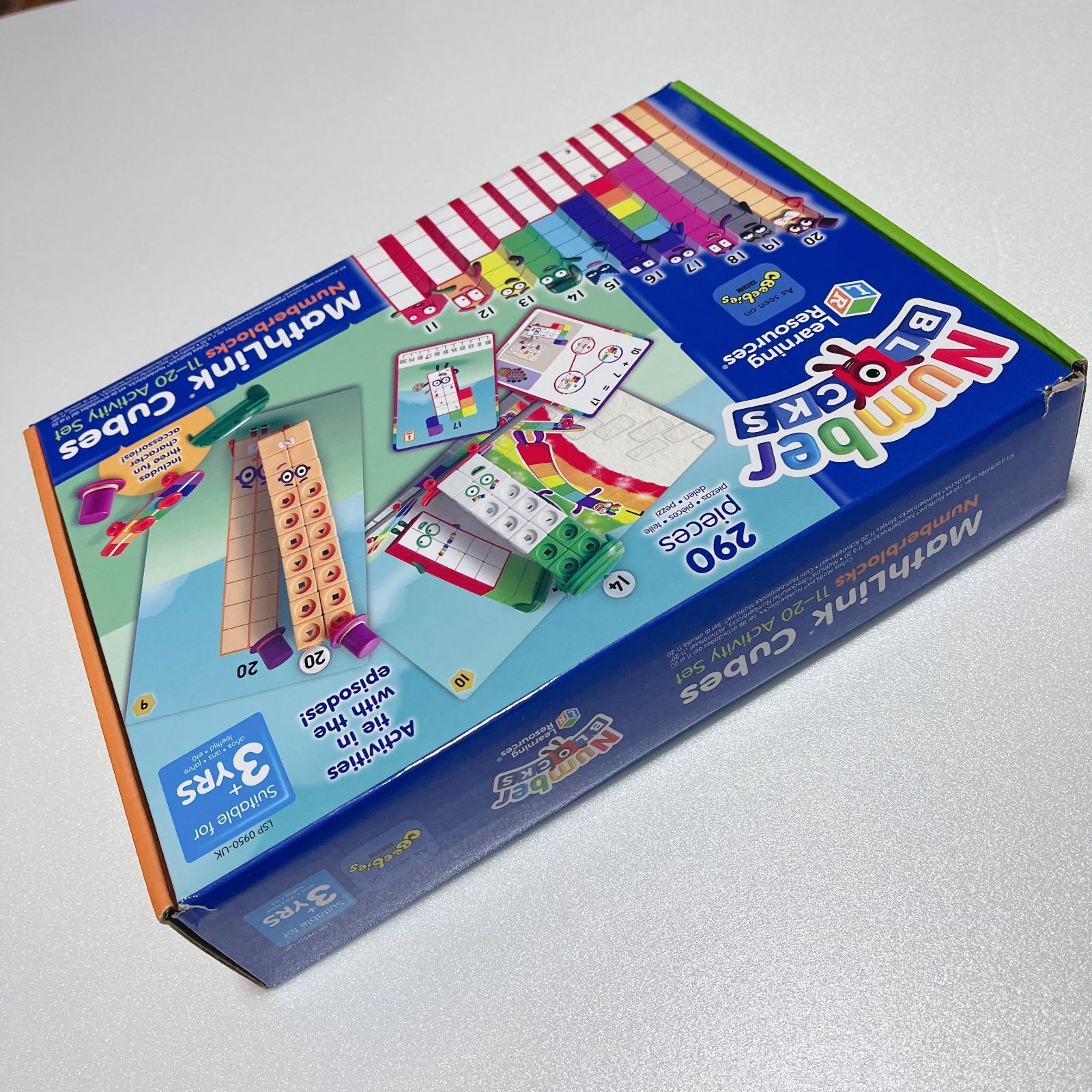 新品 正規品】 Mathlink Cubes ナンバーブロックス11‐20 - メルカリ