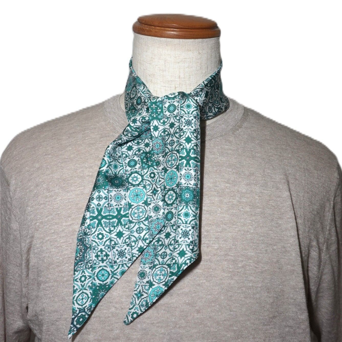 | ♥ Dieffe Kinloch ディエッフェ キンロック シルクアスコット マラケシュコレクション ゼリージュ