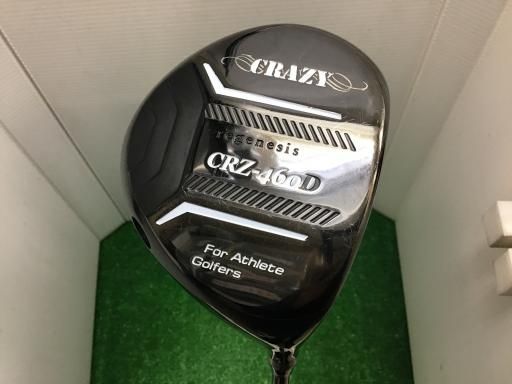 CRAZY CRZ-460D 1W ドライバー 純正シャフト　ヘッドカバー付 CRAZY CRZ-460D 1W ドライバー 純正シャフトヘッドカバー付