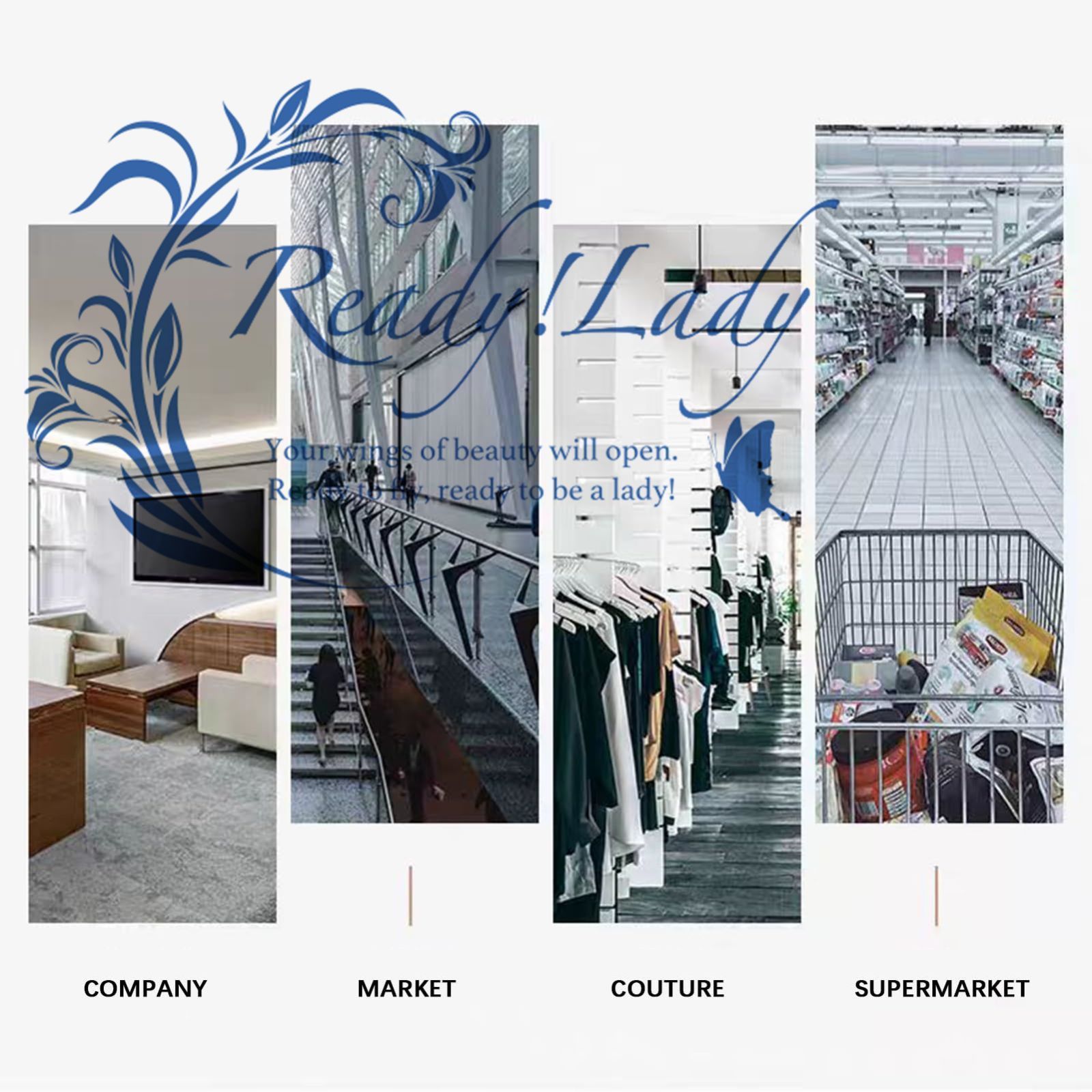 カウンター付き受付デスク 収納付きオフィスフロントデスク受付