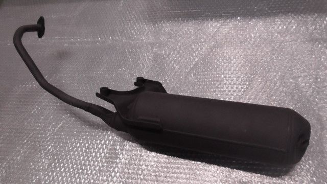 C125 スーパーカブ 純正マフラー JA71 マットアクシスグレーメタリック