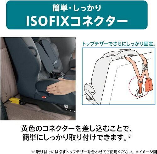 1歳頃からチャイルドシート ISOFIX専用 Aprica アップリカ アクティ