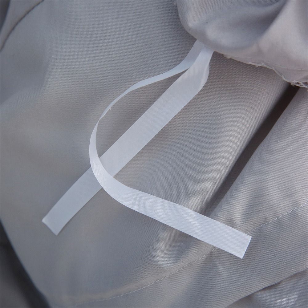 掛け布団カバーセット 寝具カバーセット 掛け布団カバー 枕カバー付き ピンチプリーツ 花 フローラル モダン おしゃれ 柔らかい オールシーズン 布団カバー ベッドリネン セット 四隅ひも付き 200×200cm ライトグレー ホワイト ブラック MARWIL-DEMENAGEMENTS_CH