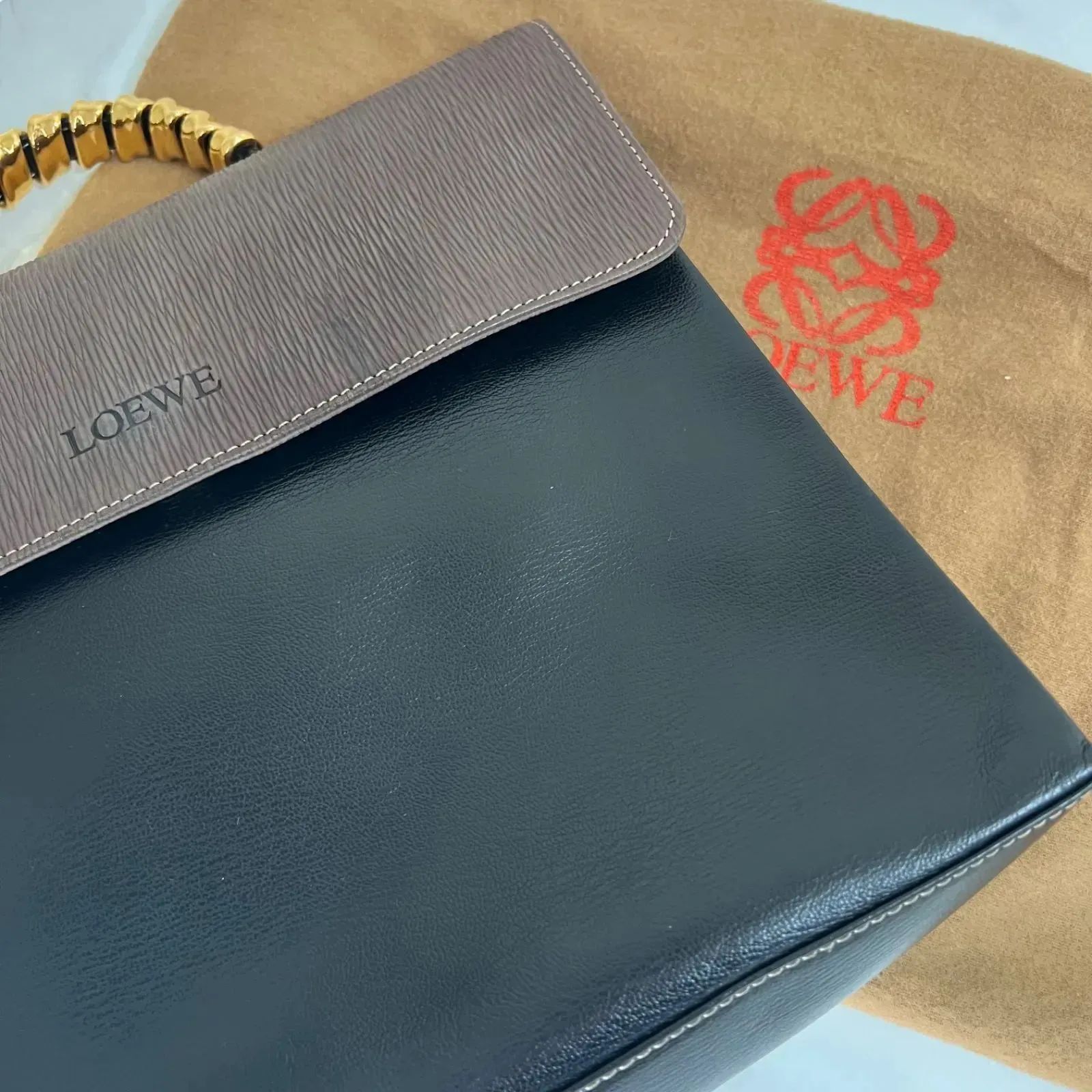 LOEWE ロエベ ベラスケス ハンドバッグ ショルダーバッグ レザー 