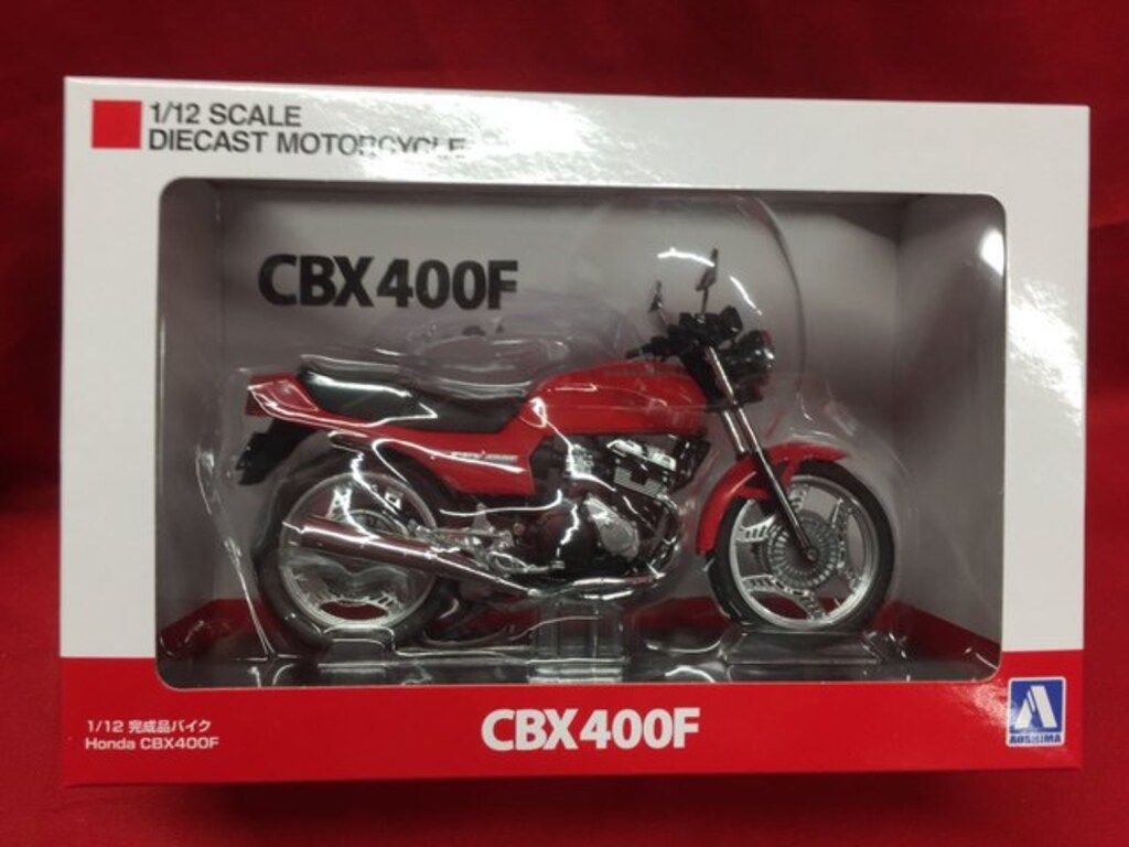アオシマバイクシリーズ ホンダCBX400Fモデル スケール1/12 アオシマ