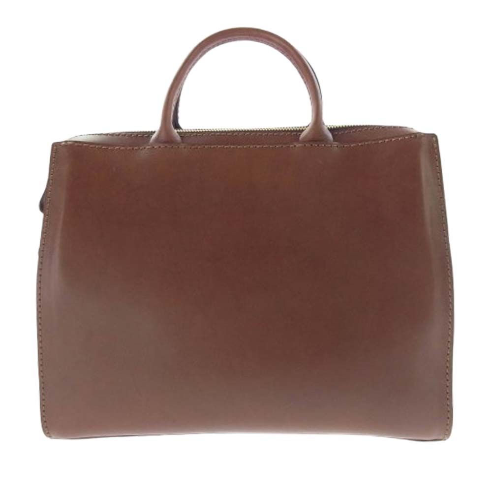 HERZ ヘルツ レザー ボストンバッグ ブラウン系【極上美品