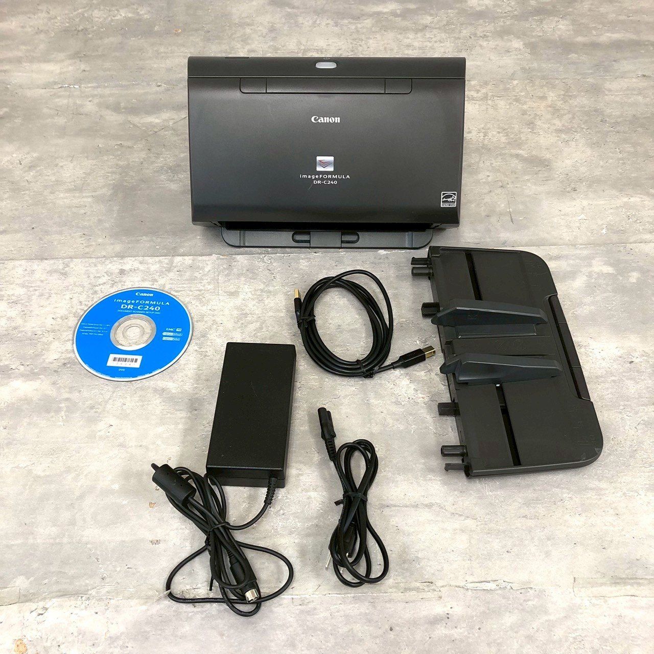 美品中古　Canon DR-C240 ドキュメントスキャナー 両面対応 A4対応 キヤノン Canon キャノン ドキュメントスキャナー imageFORMULA