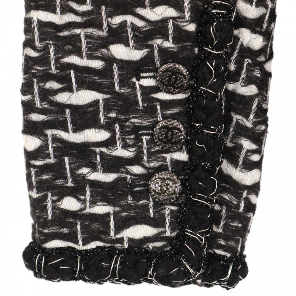 シャネル ノーカラージャケット レディース アウター ココボタン  