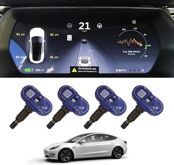 OBEST TESLA テスラ用 TPMS空気圧センサー タイヤ空気圧センサー タイヤ空気圧監視システム 1個入り Model 3/Y/X/S対応 -  メルカリ