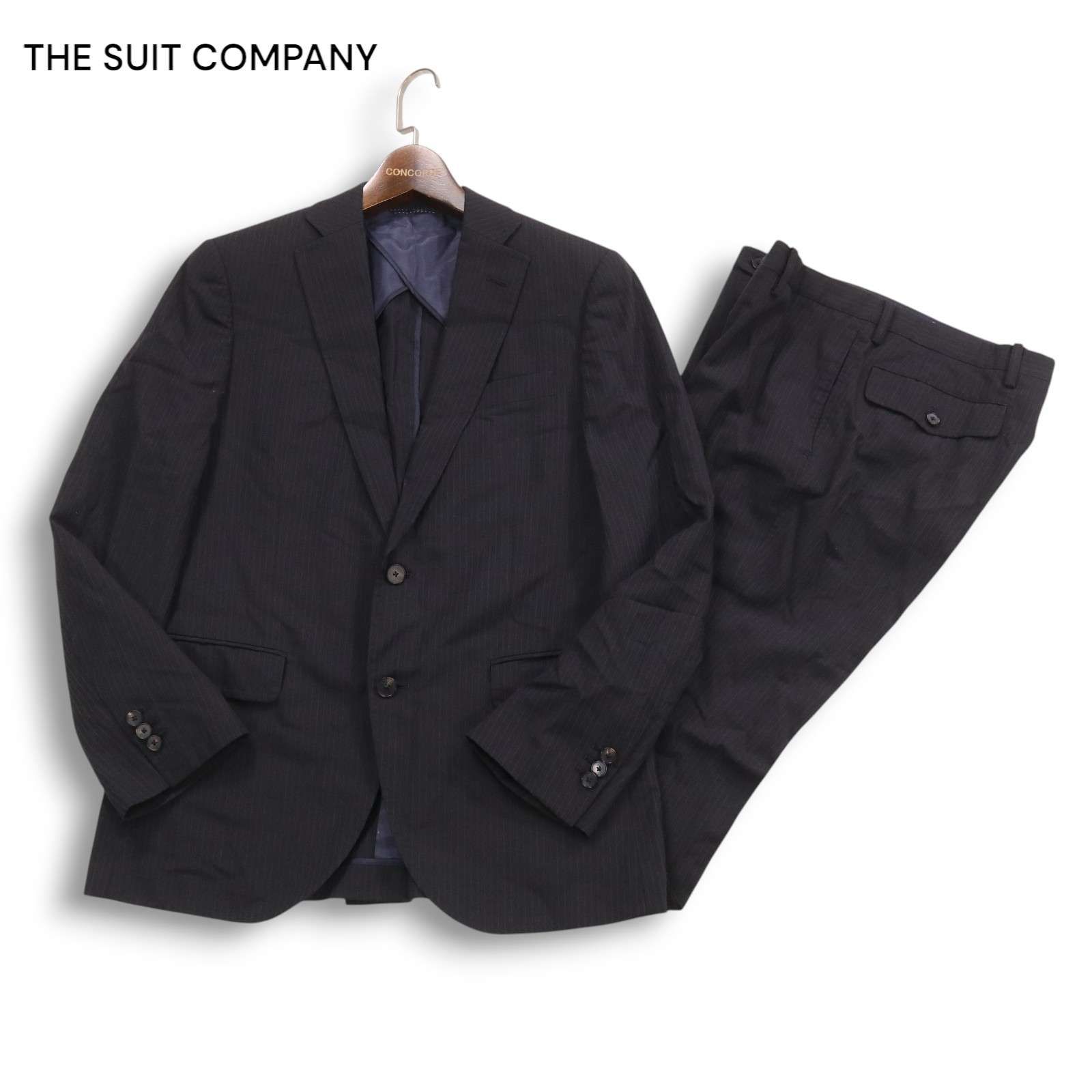 THE SUIT COMPANY スーツカンパニー 春夏 COOLMAX ストライプ THE SUIT COMPANY スーツカンパニー 春夏 COOLMAX ストライプ