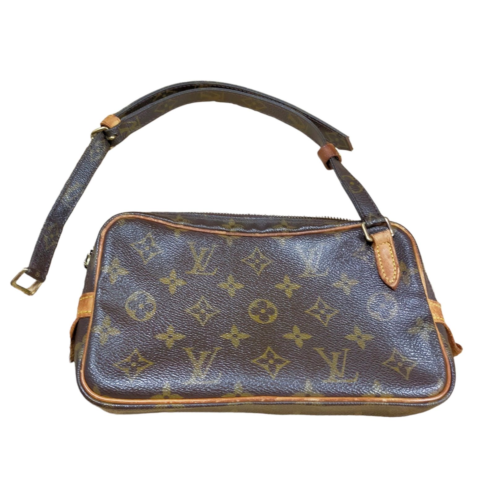 LOUIS VUITTON ポシェットマルリーバンドリエール ジャンク LOUIS