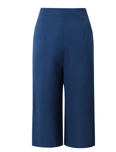 女性用パンツネイビー夏