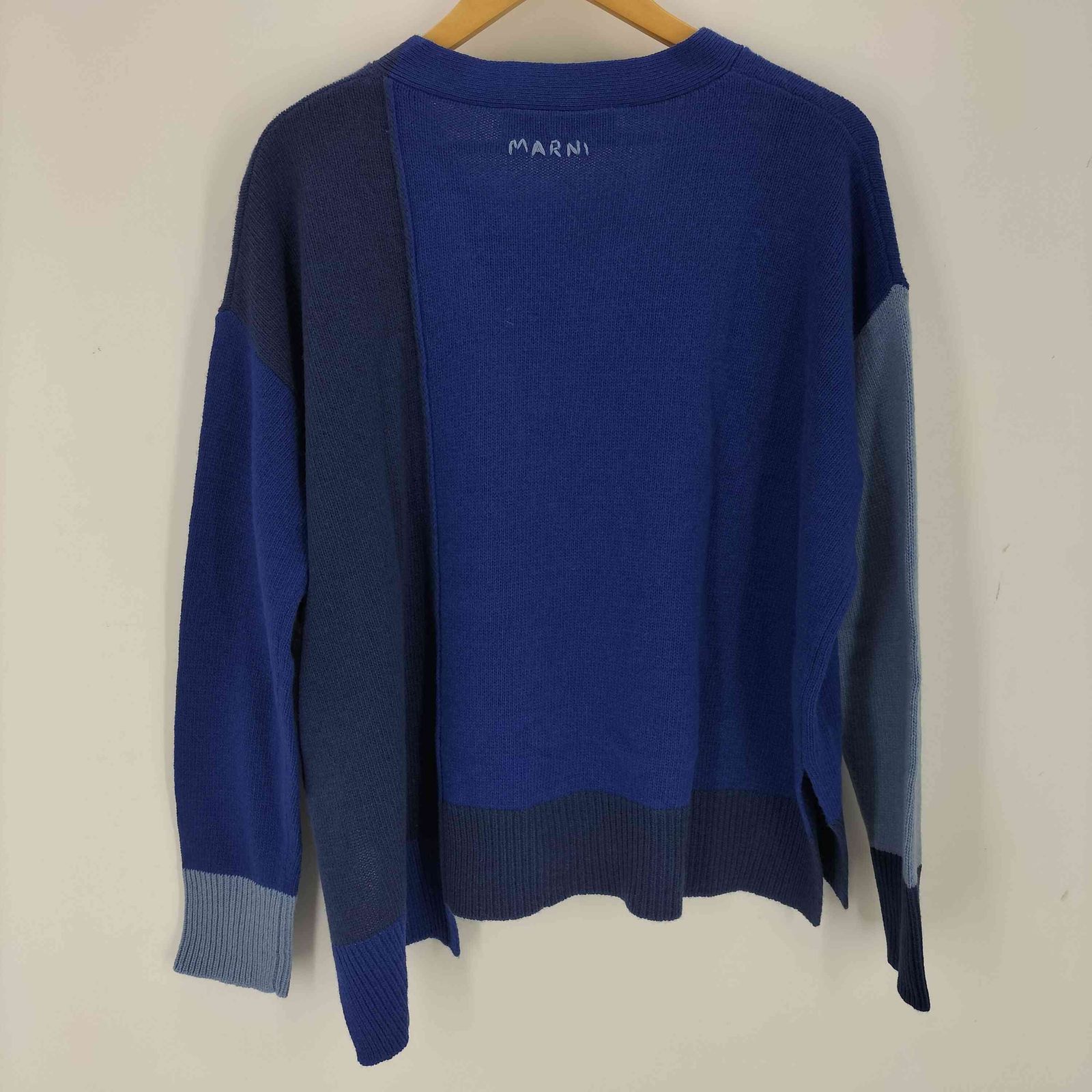 マルニ MARNI アシンメトリーニットカーディガン メンズ 46 - メルカリ
