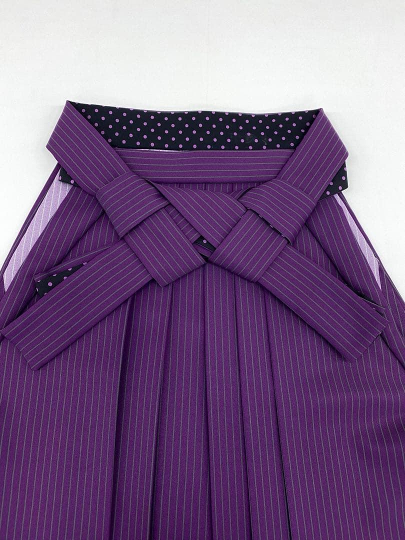 ブランド袴 MERCURYDUO 縦縞 ポリエステル 紐下95cm