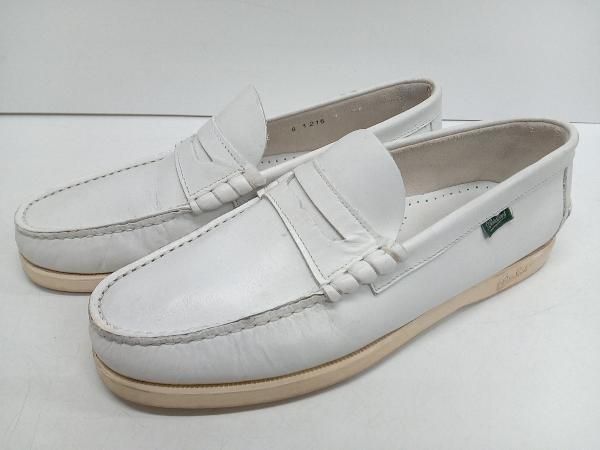 Paraboot パラブーツ 1215 コインローファー ホワイト サイズ8 27cm