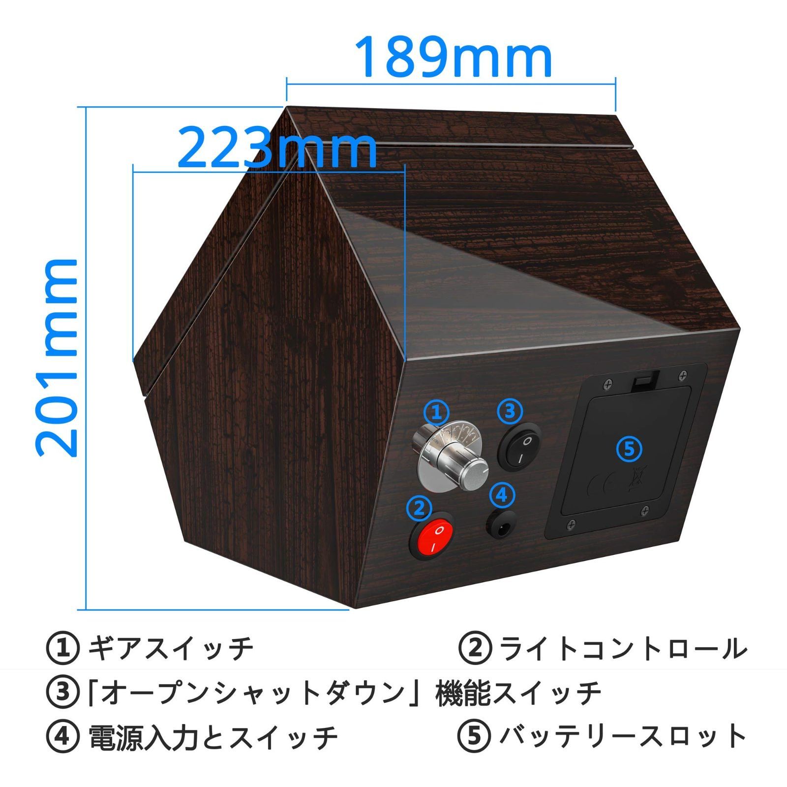 LEDライト付き マブチモーター搭載