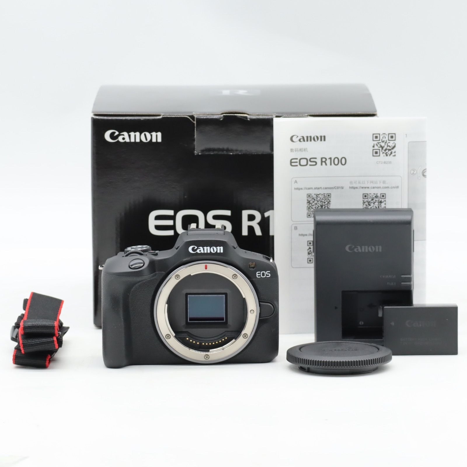 Canon - 【ショット数1,000回未満】 Canon EOS R100 ブラック Canon EOS R100 ブラック - メルカリ