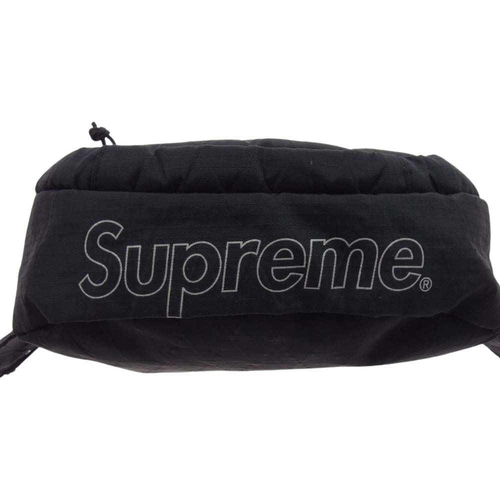 Supreme シュプリーム ショルダーバッグ 18AW Waist Bag ウェスト バッグ ボックスロゴ ショルダー バッグ ポーチ ブラック系【中古】