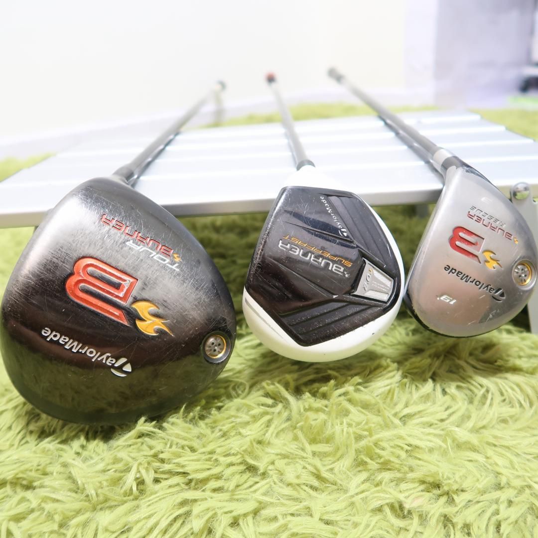 テーラーメイド BURNER メンズゴルフクラブ 初心者 簡単 硬さR