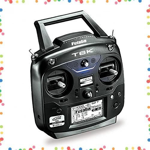 フタバ T6K  8ch T-FHSS T/Rセット ヘリ-ロボット用 特価セール】T/Rセット(8ch-2.4GHz専用モデル) 飛行機用 V3S T6K