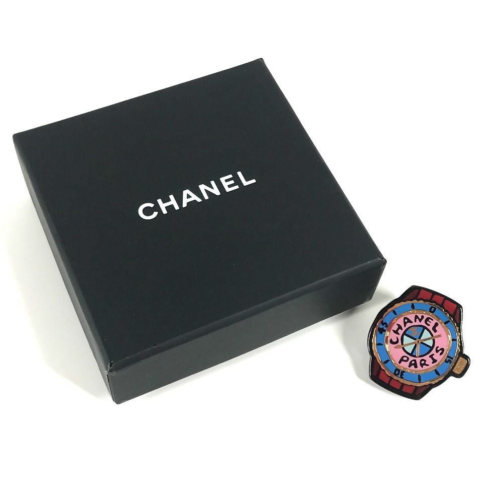 CHANEL シャネル ブローチ J12 ウォッチ デザイン 時計 プラスチック  