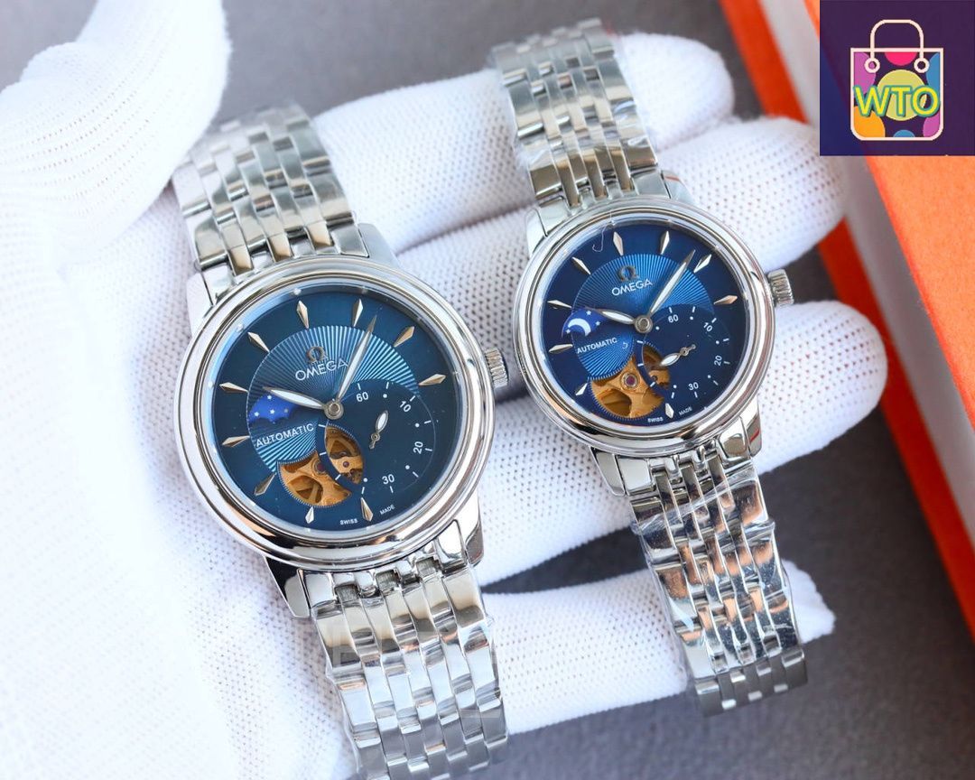 今日特価】Omega オメガ 最新カップルウォッチ フライホイール新