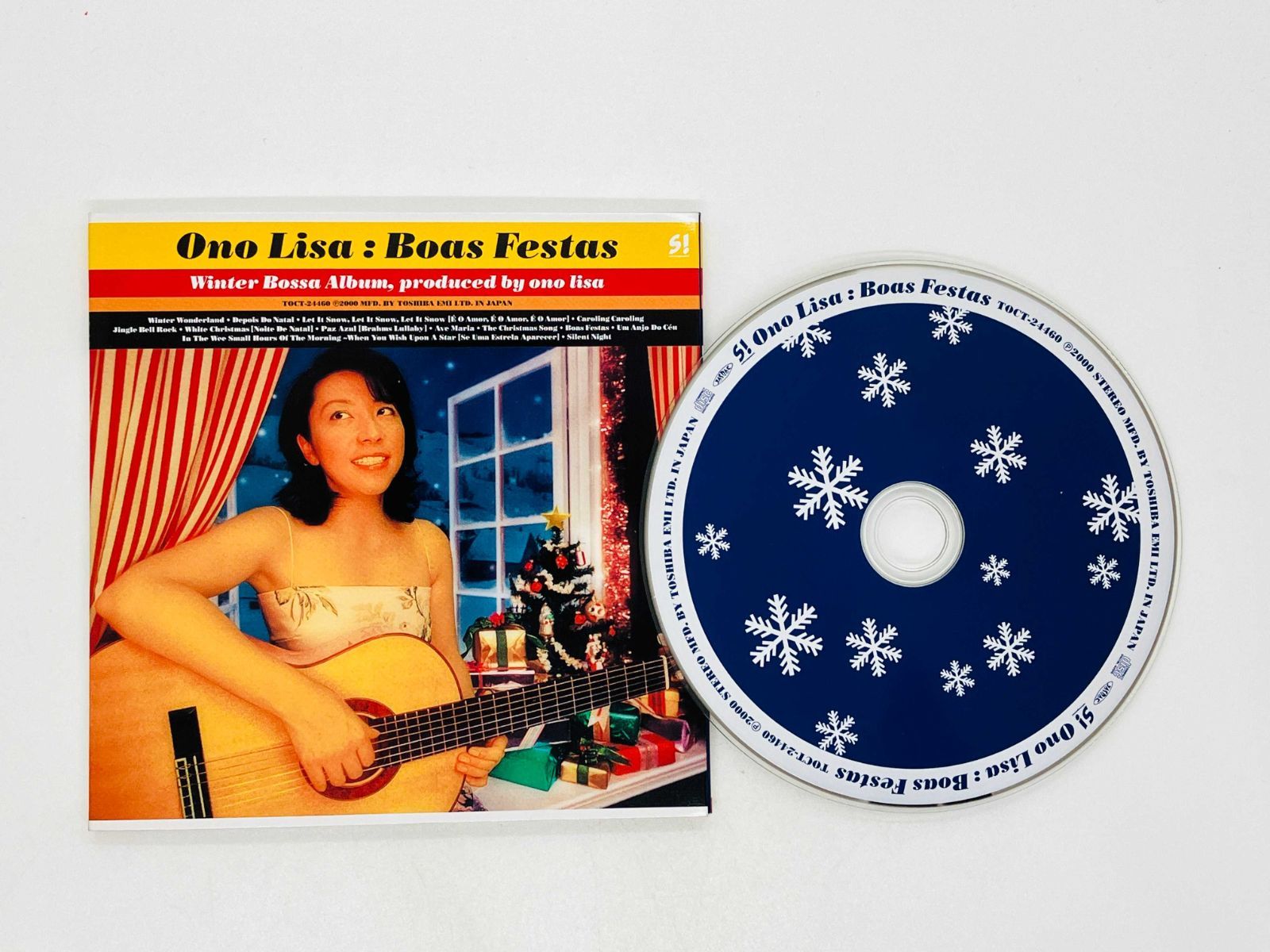CD 小野リサ Ono Lisa Boas Festas / クリスマス・アルバム 紙ジャケット仕様 TOCT-24460 R02
