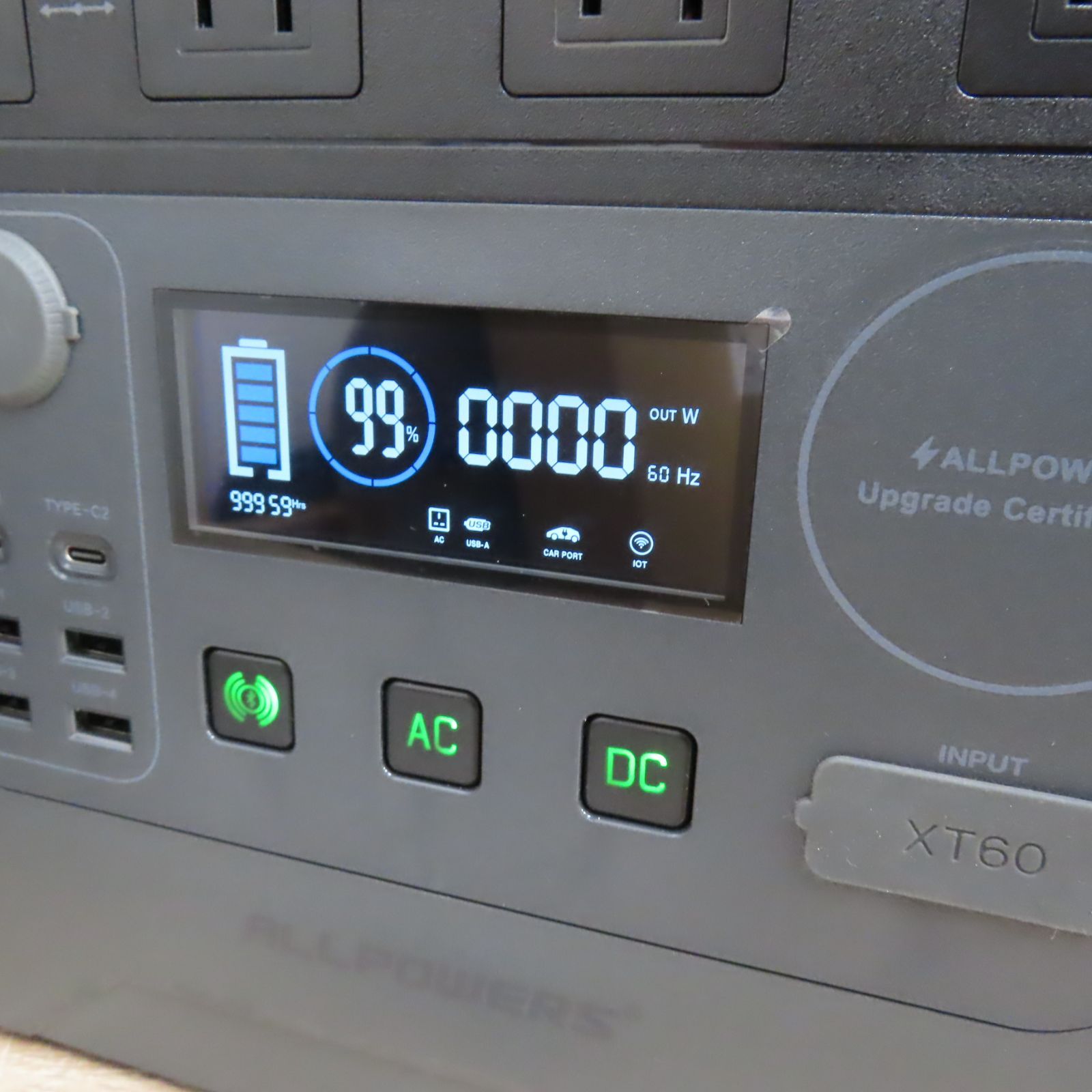 未使用品 保管品 ポータブル電源 ALLPOWERS AP-SS-009 MonsterX 1500Wh