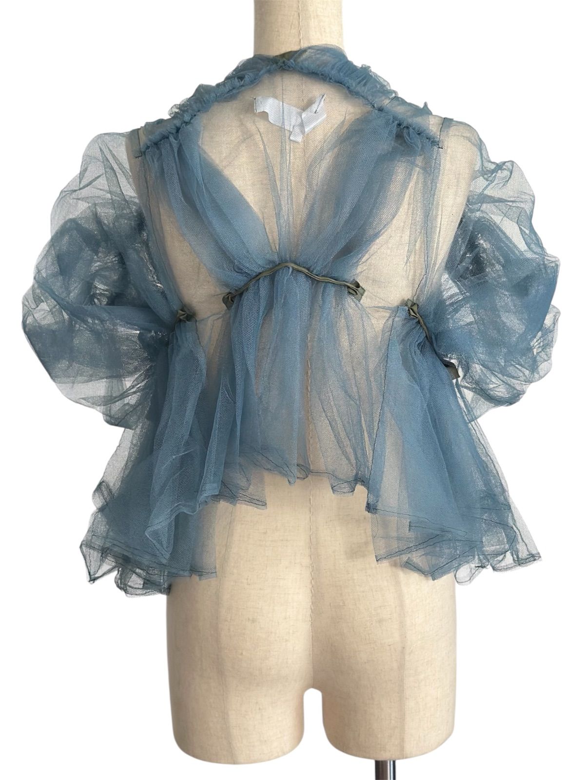 tao commedesgarcons 花柄チュールブラウス2025ss