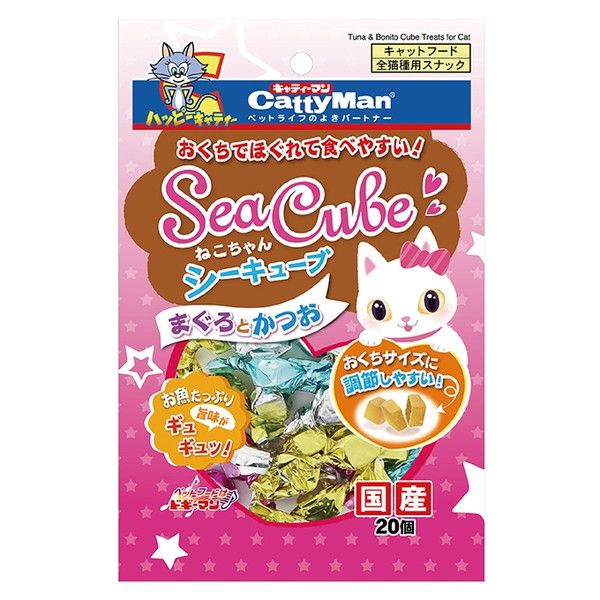 同梱不可 72個セット ドギーマンハヤシ ねこちゃん シーキューブ まぐろとかつお 20個