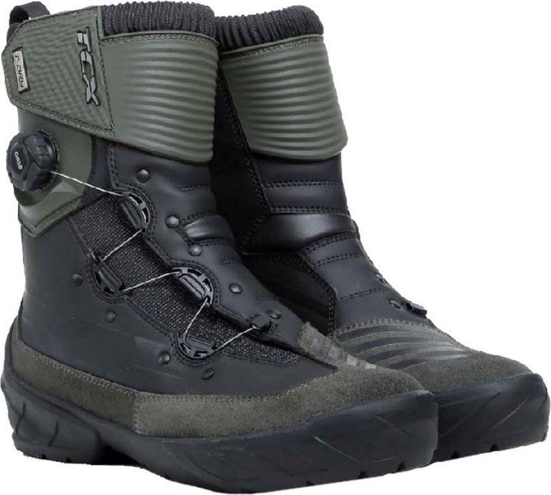 TCX / ティーシーエックス ブーツ インフィニティ 3 MID WP グリーン-ブラック サイズ 42 | F464-7152W-037-42